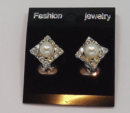 Brinco de pressão perolado